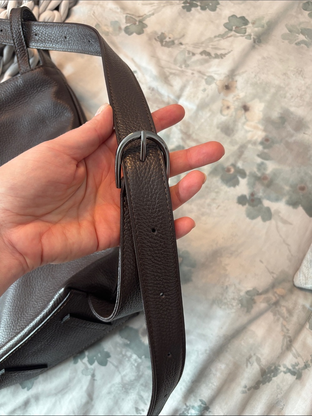 Bella Bag Convertible 3-1 Classic Size Dark Chocolate - Picture 13 of 15